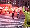 Les hooligans de Charleroi interrompent le match de Mouscron