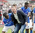 Vrancken rend hommage à deux joueurs de Genk