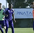 Anderlecht: Un titulaire est absent de l'entrainement