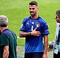 Moment poignant: Spinazzola est allé saluer ses équipiers