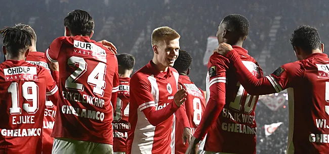 JUPILER PRO LEAGUE: l'Antwerp renoue avec la victoire