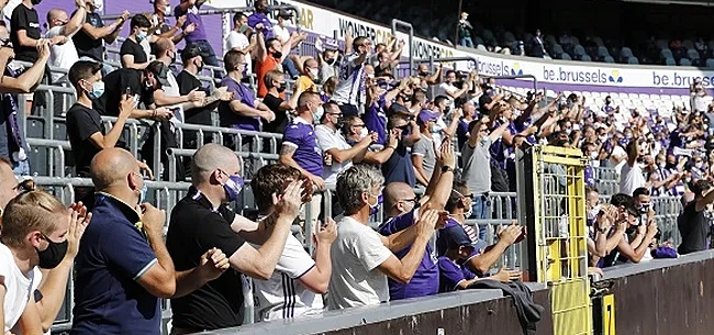 Anderlecht pourrait rechercher et sanctionner le supporter qui a jeté un ballon