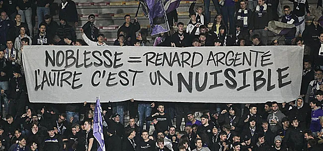 Les supporters d'Anderlecht se mobilisent contre le duo Vandenhaute - Renard