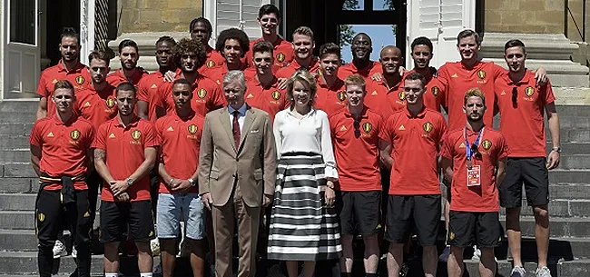 Thomas Meunier invité à la table du Roi Philippe et du président Macron!