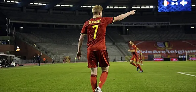 De Bruyne va manquer deux matchs des Diables