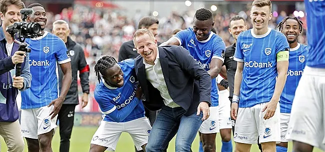 Vrancken rend hommage à deux joueurs de Genk