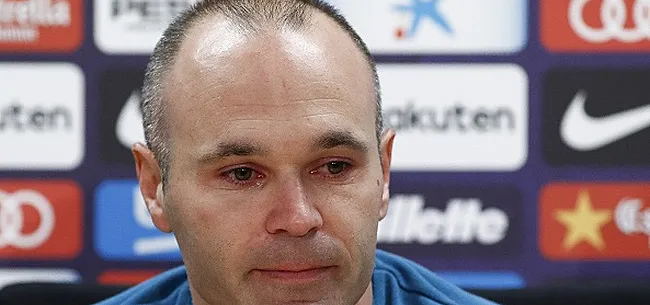 Iniesta cassé: la fin de carrière?