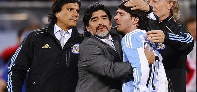 Maradona évoque sa relation avec Messi