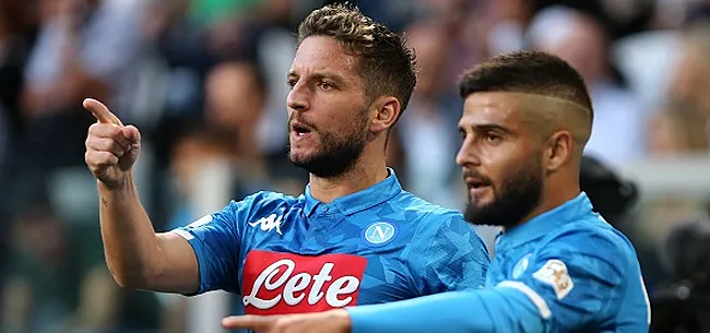 Dries Mertens blessé? Naples révèle le diagnostic