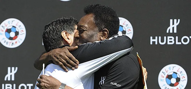 Pelé rejoint Maradona: 