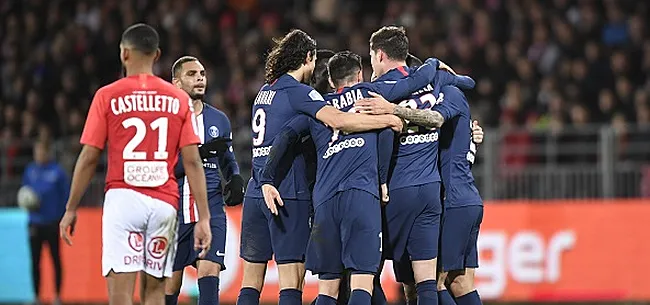 Sans Meunier, le PSG s'impose sur le fil à Brest