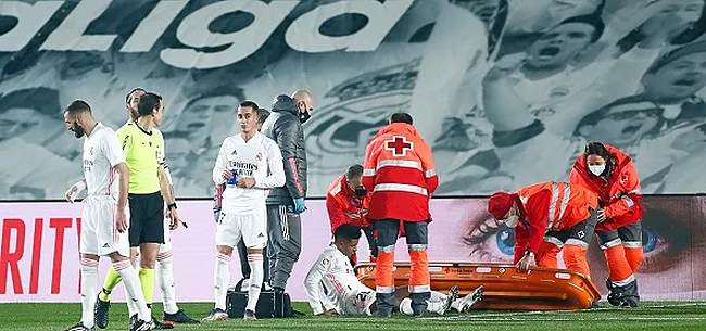 Un joueur du Real sur la touche pendant trois mois!