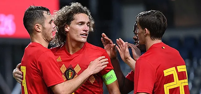 Les U21 belges s'imposent face à la Moldavie, Vanheusden et Doku buteurs