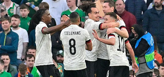 Pluie de buts mais pas de victoire pour nos Diables à Dublin 