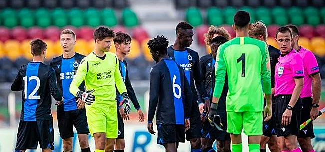 YOUTH LEAGUE C'est fini pour Bruges