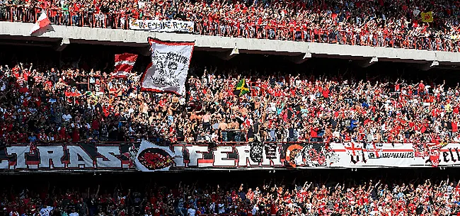 Les ultras du Standard lancent le Clasico à leur manière (PHOTO)