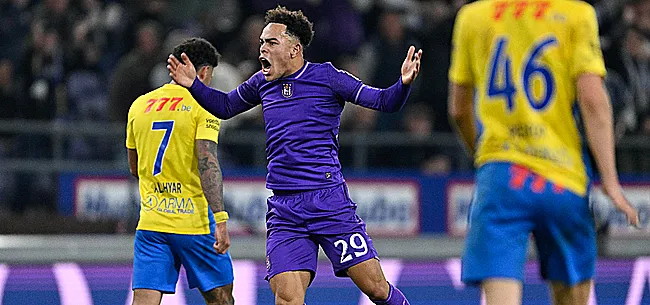 Anderlecht évite le naufrage en fin de match face à Westerlo