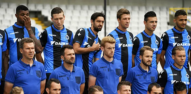 Bruges réalise une photo d'équipe impressionnante