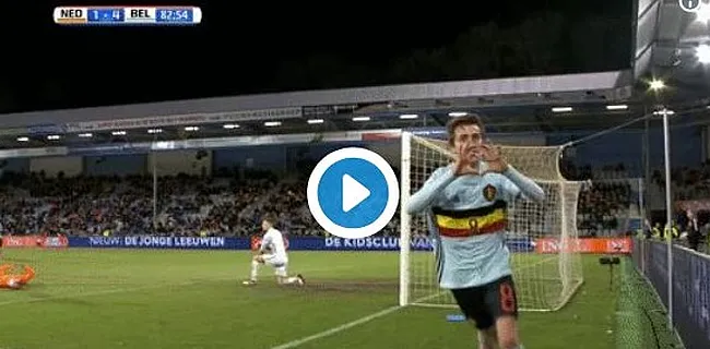 HAHA Alexis De Sart marque avec les U21 mais loupe sa célébration (VIDEO)