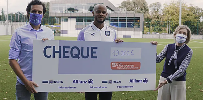 Une oeuvre d'art des joueurs et supporters d'Anderlecht rapporte 19.000 €