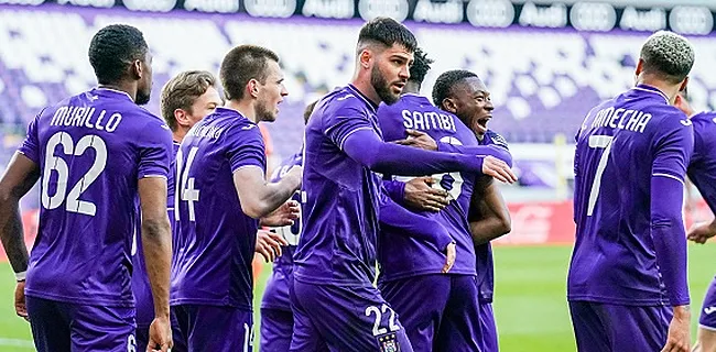 Anderlecht peut faire une croix sur les 10 millions espérés 