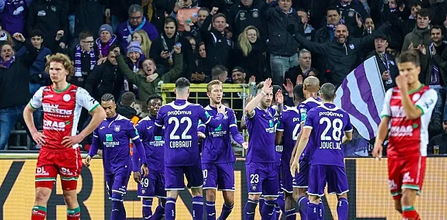 Anderlecht demande à ses joueurs de laisser tomber un mois de salaire