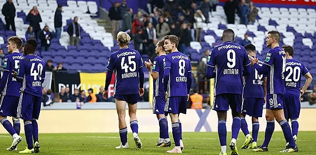 La poisse: encore un blessé à Anderlecht