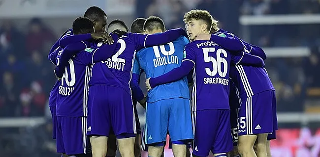 Il l'avait dit: Anderlecht ne doit pas le laisser partir