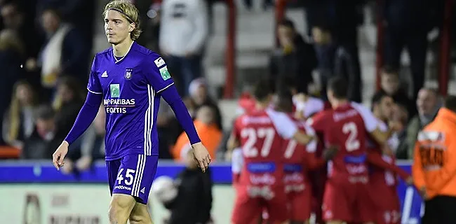 Anderlecht est resté planté là: 