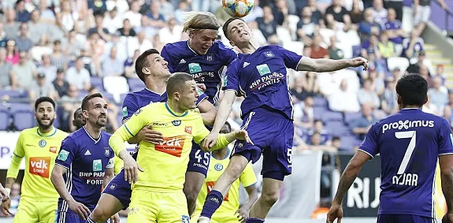 Anderlecht décroche son premier point des playoffs au terme d'un match insipide