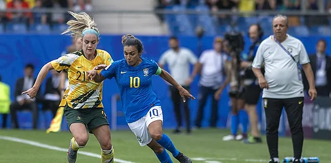 Mondial féminin - L'Australie renverse la situation face au Brésil