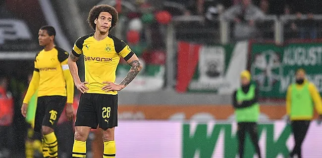 Witsel tombe de haut