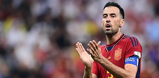 Busquets évoque son avenir en équipe nationale