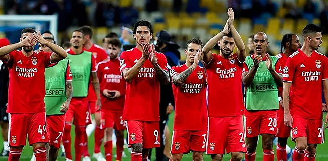 Benfica, le Maccabi Haifa et le Viktoria Plzen en phase de poules