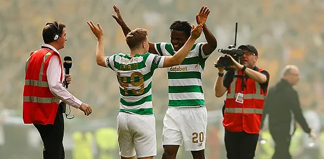 Dedryck Boyata soulève son septième trophée avec le Celtic