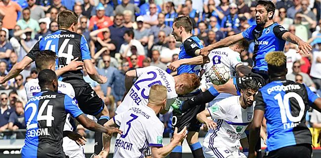 Anderlecht et le Club Bruges ont la berlue...