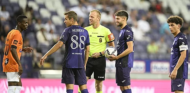 Il est heureux à Anderlecht: 