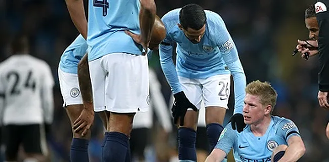 La malédiction se poursuit : De Bruyne vient de sortir sur blessure