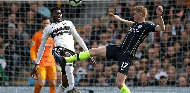 De Bruyne sur le banc de City à Tottenham: 