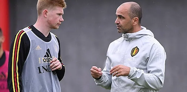 De Bruyne réagit à la prolongation de Roberto Martinez