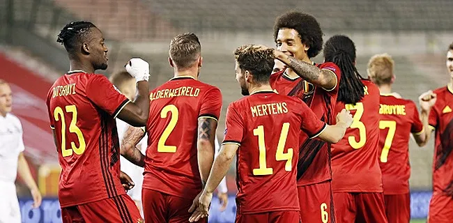 La Belgique conserve sa première place au classement FIFA