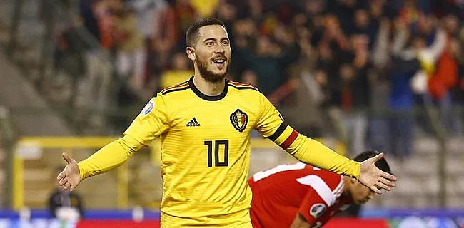 Le clin d'oeil d'Eden Hazard à Marc Wilmots