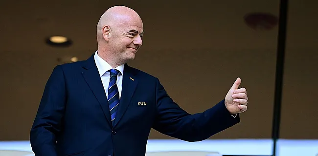 Gianni Infantino réélu président de la FIFA jusqu'en 2027