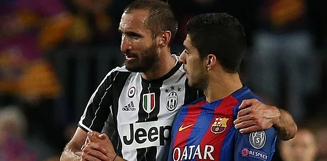 Chiellini a pardonné à Suarez: 