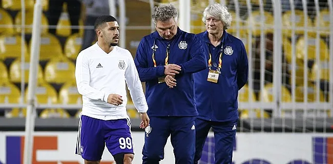 Malaise à Anderlecht: 