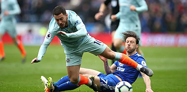 Chelsea, avec Hazard en seconde période, s'impose dans les derniers instants