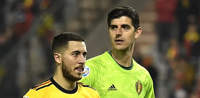 Courtois souhaite la bienvenue à Eden sur Twitter