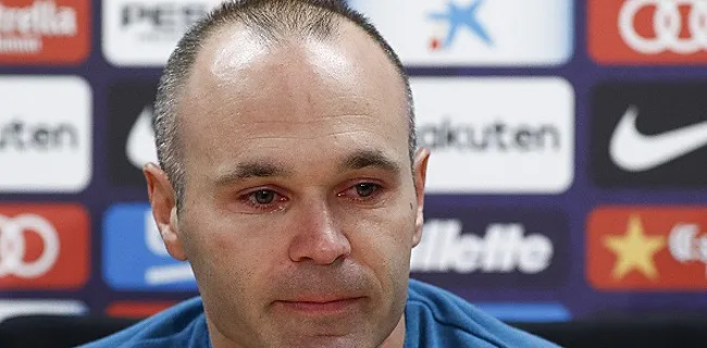 Iniesta met fin aux rumeurs et dévoile sa nouvelle destination sur Twitter