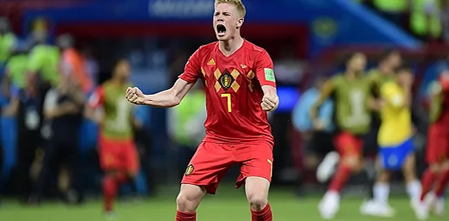 De Bruyne à propos des célébrations de demain: 