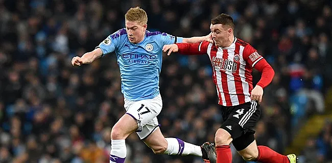 De Bruyne, fixé lundi sur le sort de Manchester City